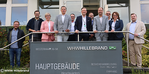 Politischer Besuch bei WHW Hillebrand in Wickede